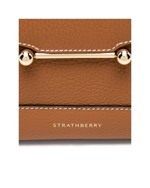 Strathberry Brown Tote Bags