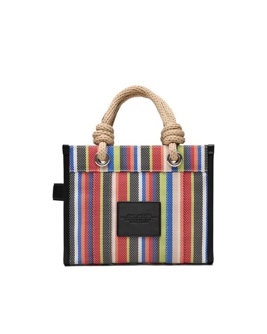 Marc Jacobs Blue The Stripe Mesh Tote Bag for men