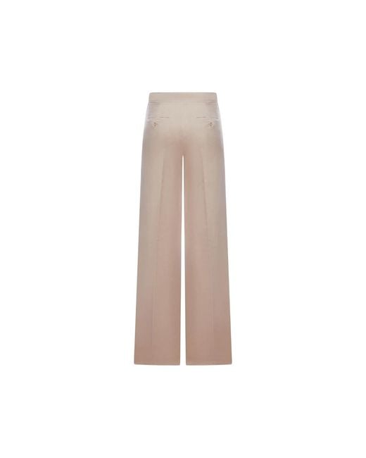 Max Mara Natural Straight Trousers