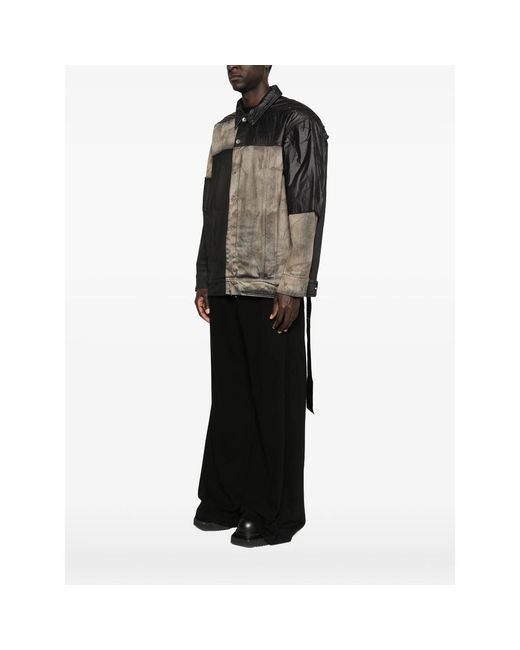 Rick Owens Black Denim Jackets for men