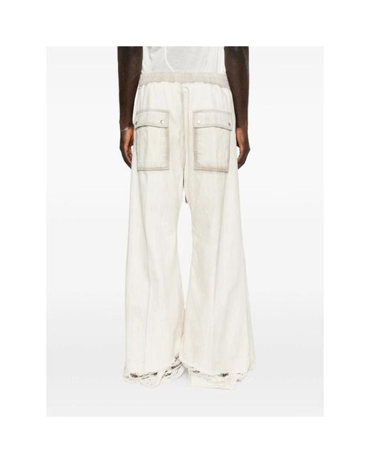 Rick Owens White Denim Neutral for men