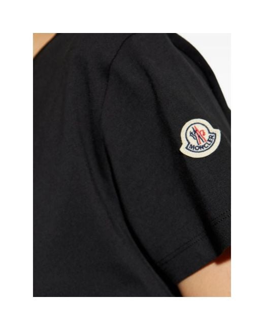 Moncler Black Logo T-Shirt