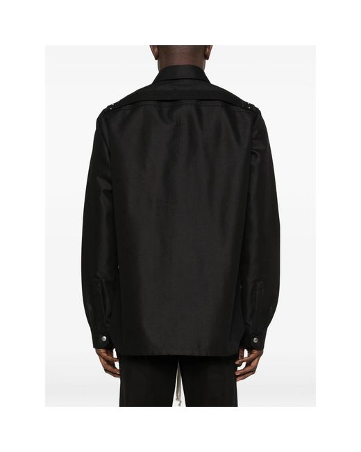 Rick Owens Black Jackets for men