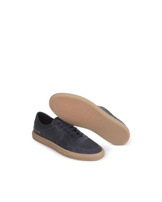 Common Projects Blue Perforated Panelled Sneakers for men