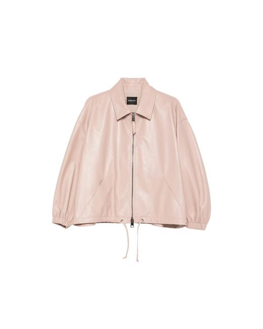 Simonetta Ravizza Pink Linus Drawstring Jacket