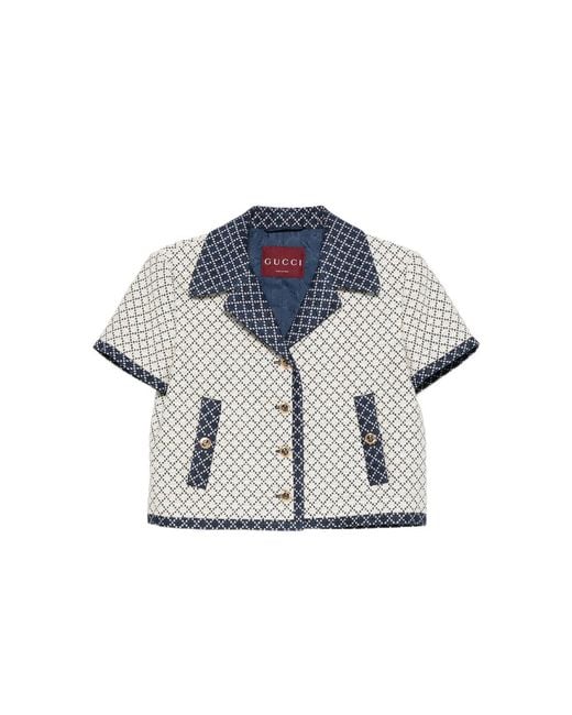 Gucci Blue Neutrals Jackets