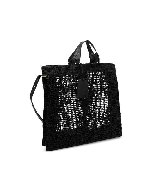 IBELIV Black Ocean Magnetic-Closure Cross-Body Bag