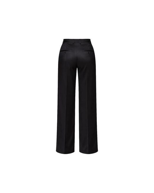 Vince Black Wide Trousers