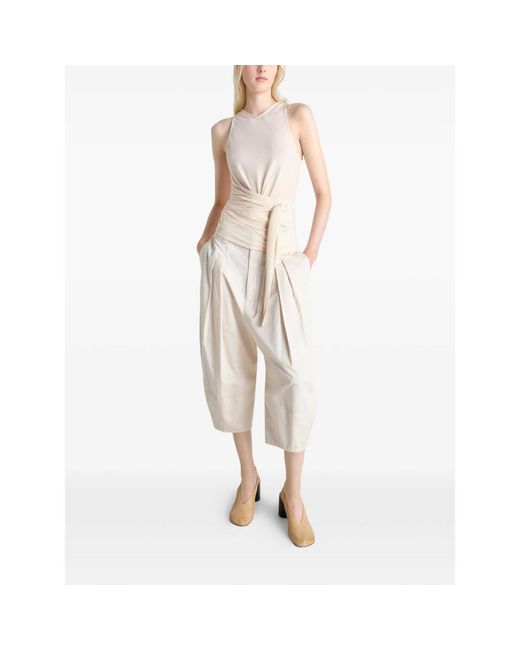 Lemaire White Sleeveless Tops