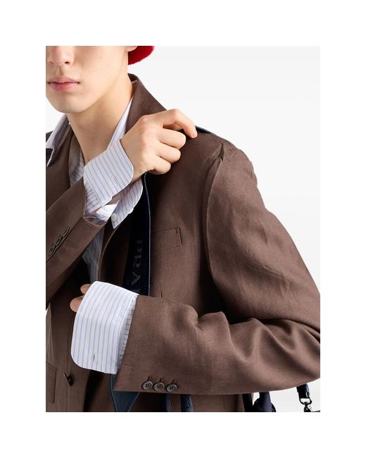 Prada Blue Tote Bags for men