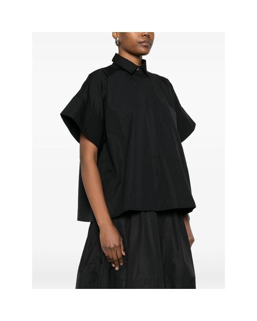 Co. Black Chest-Pocket Short-Sleeve Shirt