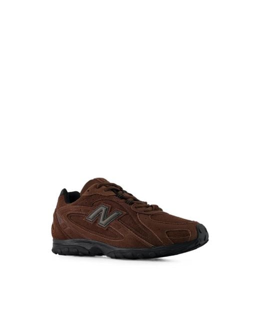 New Balance Brown 204L Panelled Sneakers for men