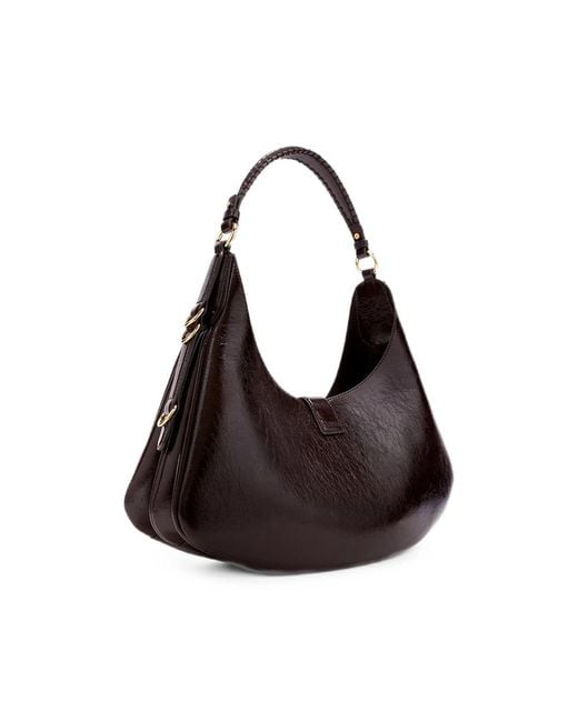 Ganni Black Small Kat Shoulder Bag