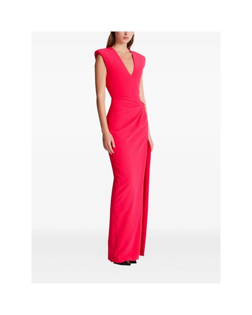 Balmain Pink Gowns