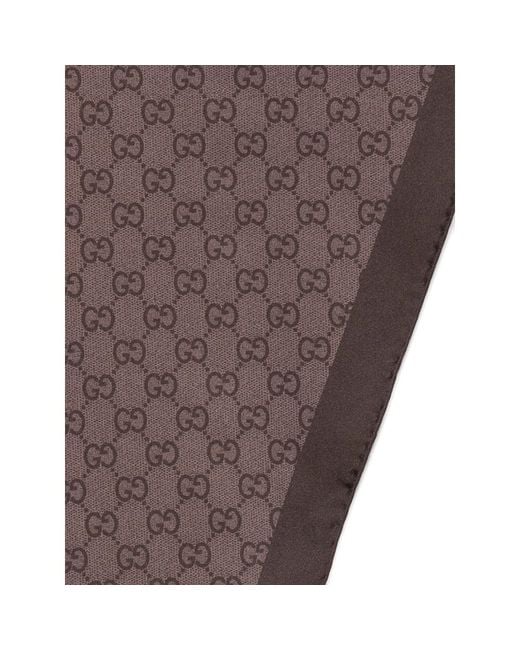 Gucci Brown Scarves