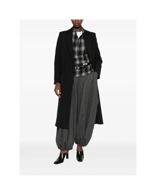 IRO Black Matha Double-Breasted Coat
