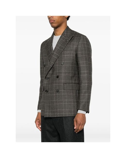 Tagliatore Gray Jackets for men