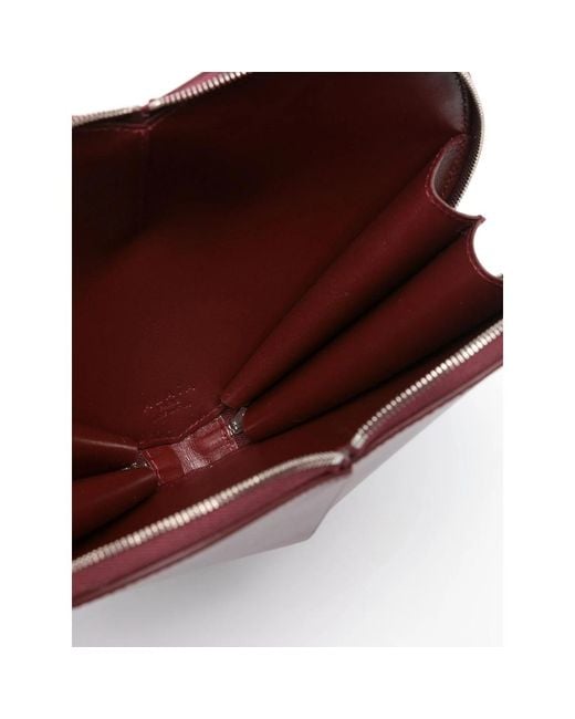 Alaïa Brown Heart-Shaped Leather Shoulder Bag