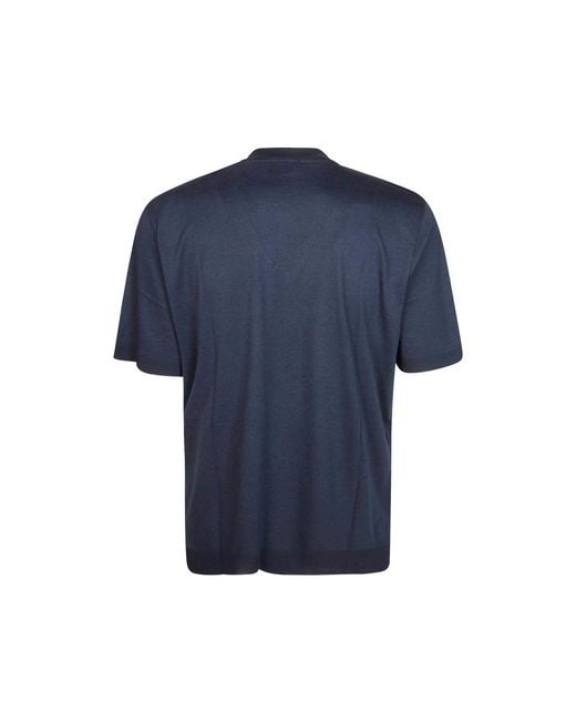 Altea Blue Short-Sleeve T-Shirt for men