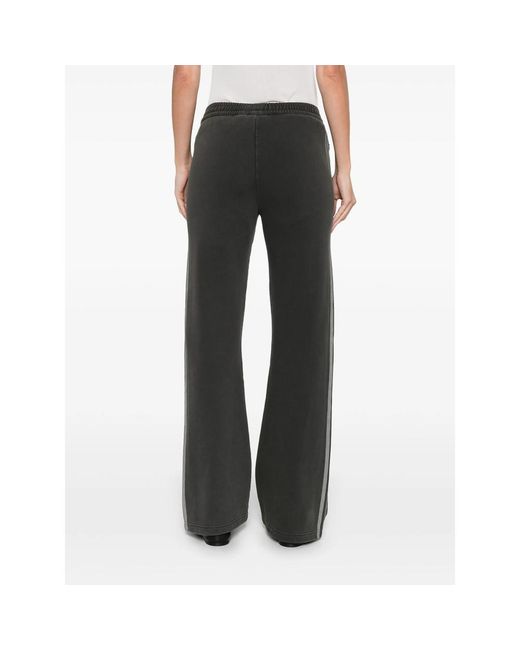 Adidas X Avavav Gray Stripe-Detail Track Pants