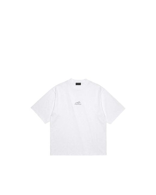 Balenciaga White T-Shirts & Vests for men