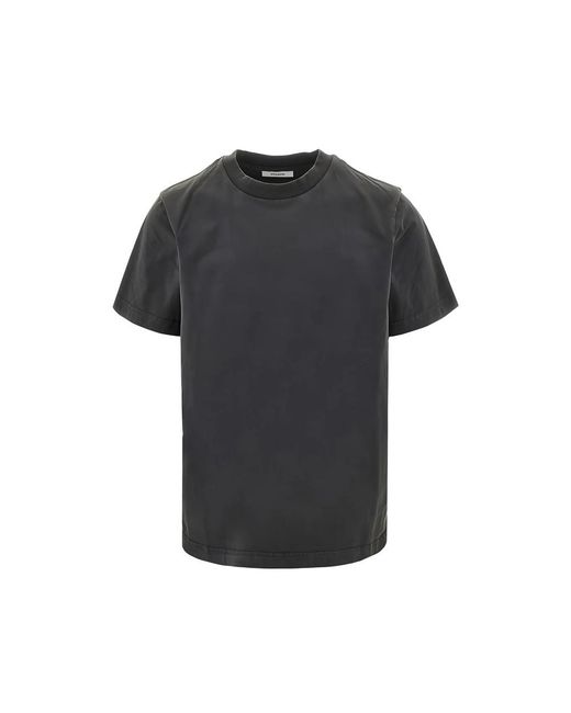 Entire studios Black Crew Neck Standard T-Shirt for men