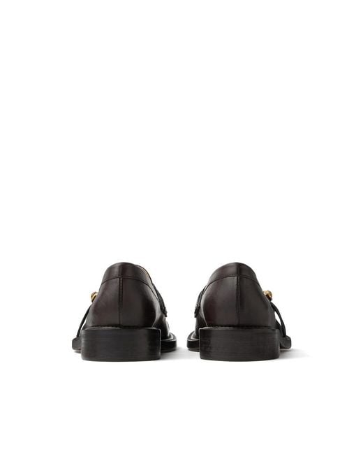 Versace Black Loafers