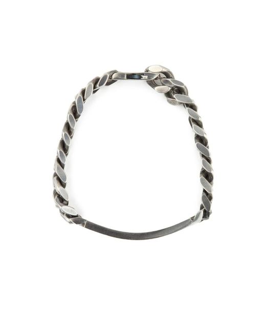 MM6 by Maison Margiela Metallic Jewellery for men