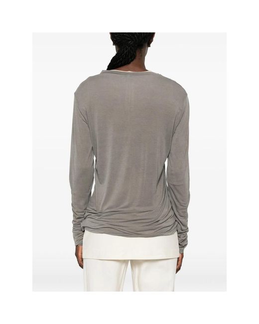 Baserange Gray Long-Sleeve T-Shirt