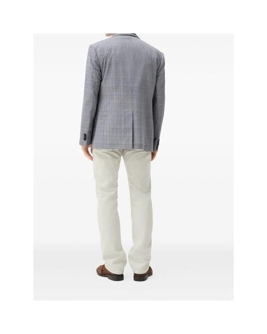 Versace White Embellished Straight-Leg Jeans for men