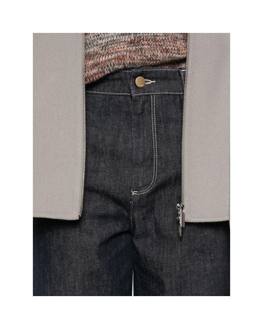 Max Mara Gray Denim