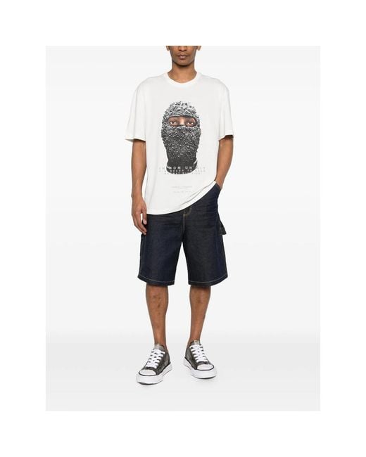 Ih Nom Uh Nit White Graphic Print T-Shirt for men