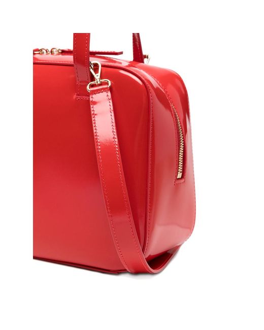 A.P.C. Red Tote Bag Patent
