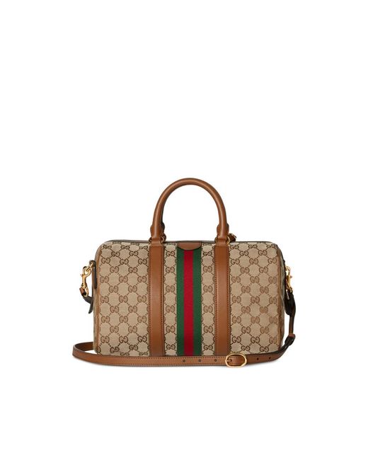 Gucci Brown Neutrals Tote Bags