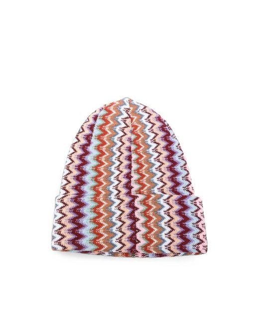 Missoni Red Hats