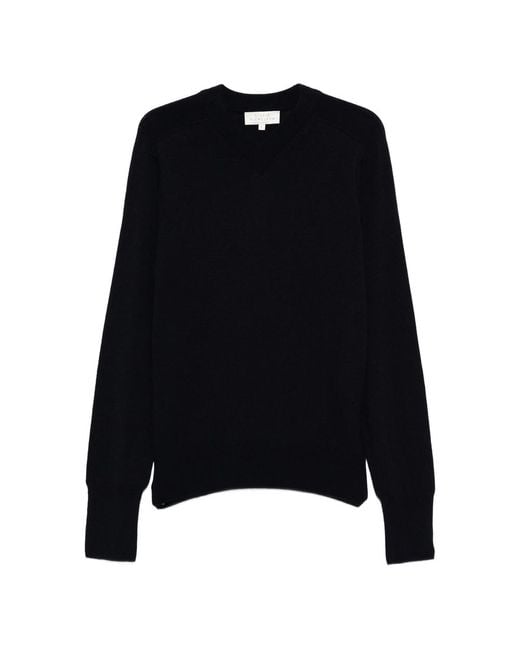 Studio Nicholson Black V-Neck Sweater for men