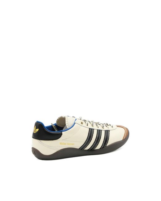 Adidas Blue X Walles Bonner Karintha Og Leather Low-Top Sneakers for men