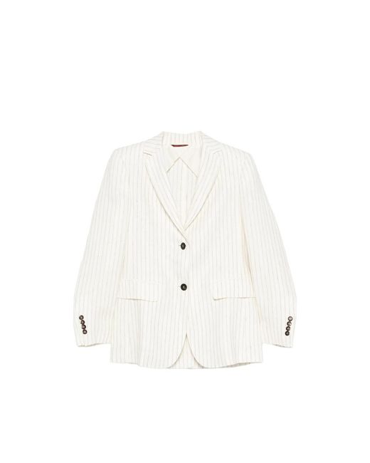 Max Mara White Jackets