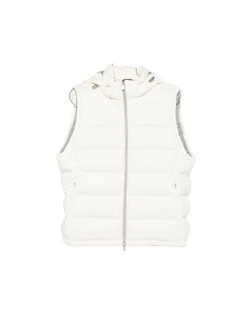 Brunello Cucinelli White Jackets for men