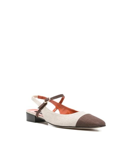 CAREL PARIS Multicolor Oceano 26 Toe-Cap Flat Pumps
