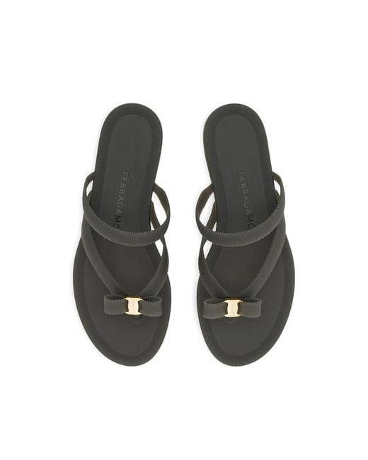 Ferragamo Multicolor Flip-Flops & Slides