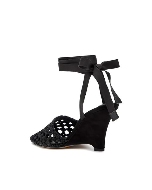 Jacquemus Black Wedge Boots