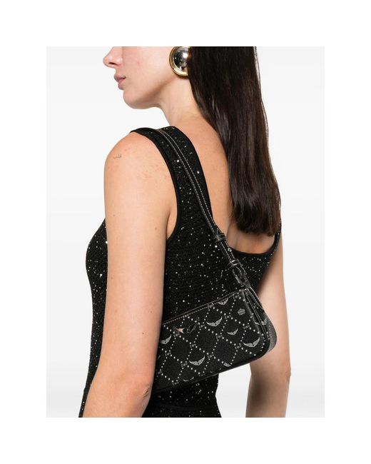 Zadig & Voltaire Black Z Star Logo Mini Bag