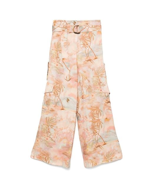Zimmermann Orange Trousers