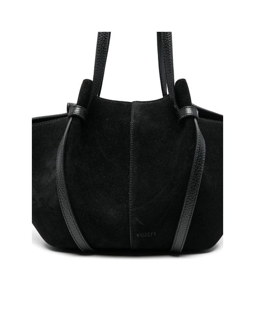 Yuzefi Black Mochi Tote Bag