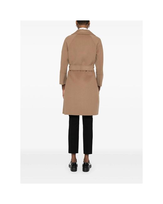 Max Mara Natural Virgin-Wool Coat