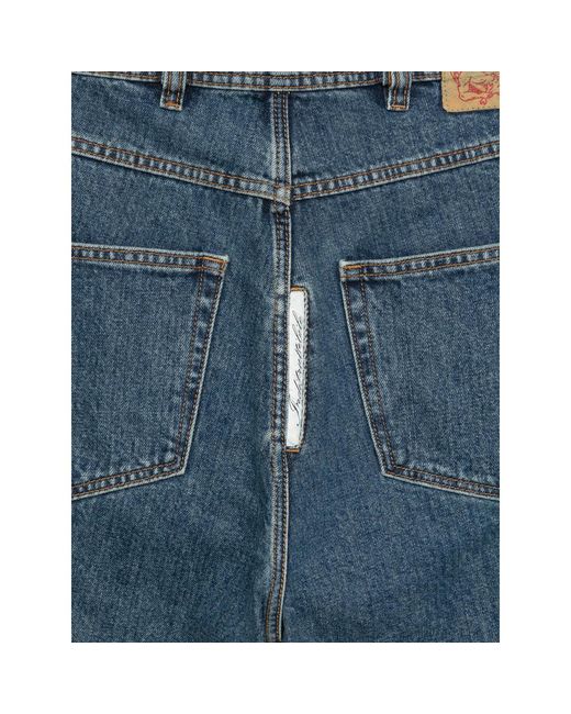 Magliano Blue Belt-Loop Pocket Jeans for men