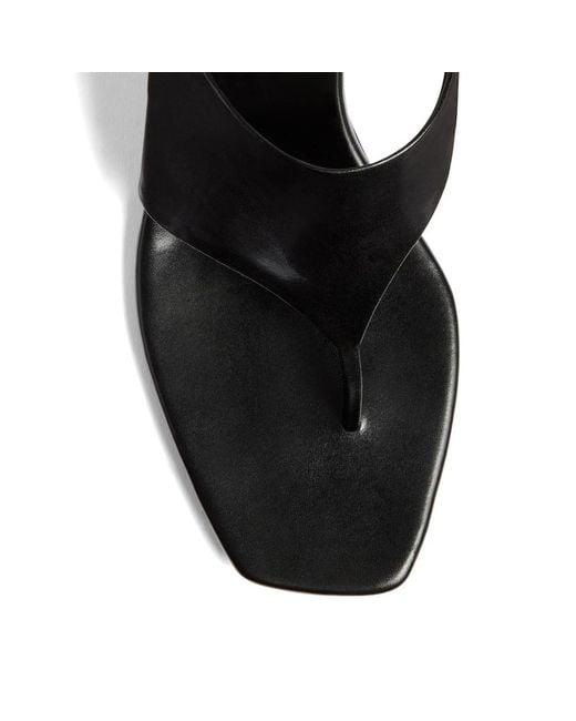 Khaite Black Marlow Mules