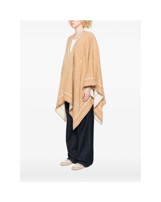 Fendi Natural Neutrals Coats