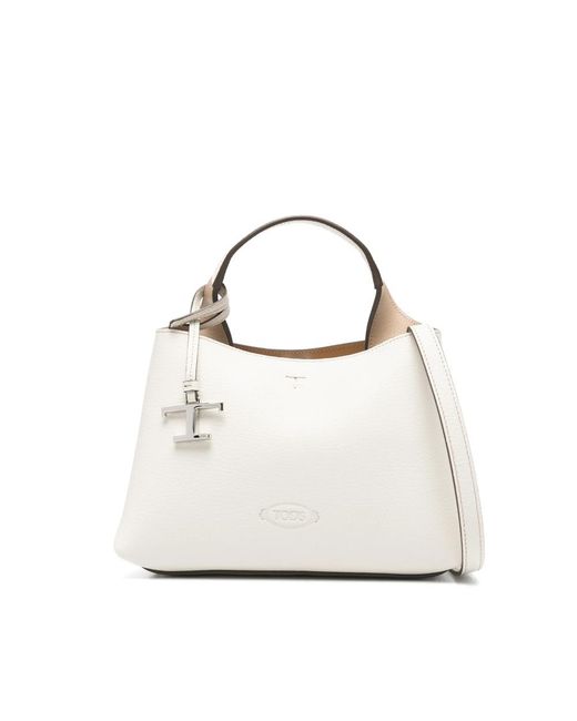 Tod's White Tote Bags